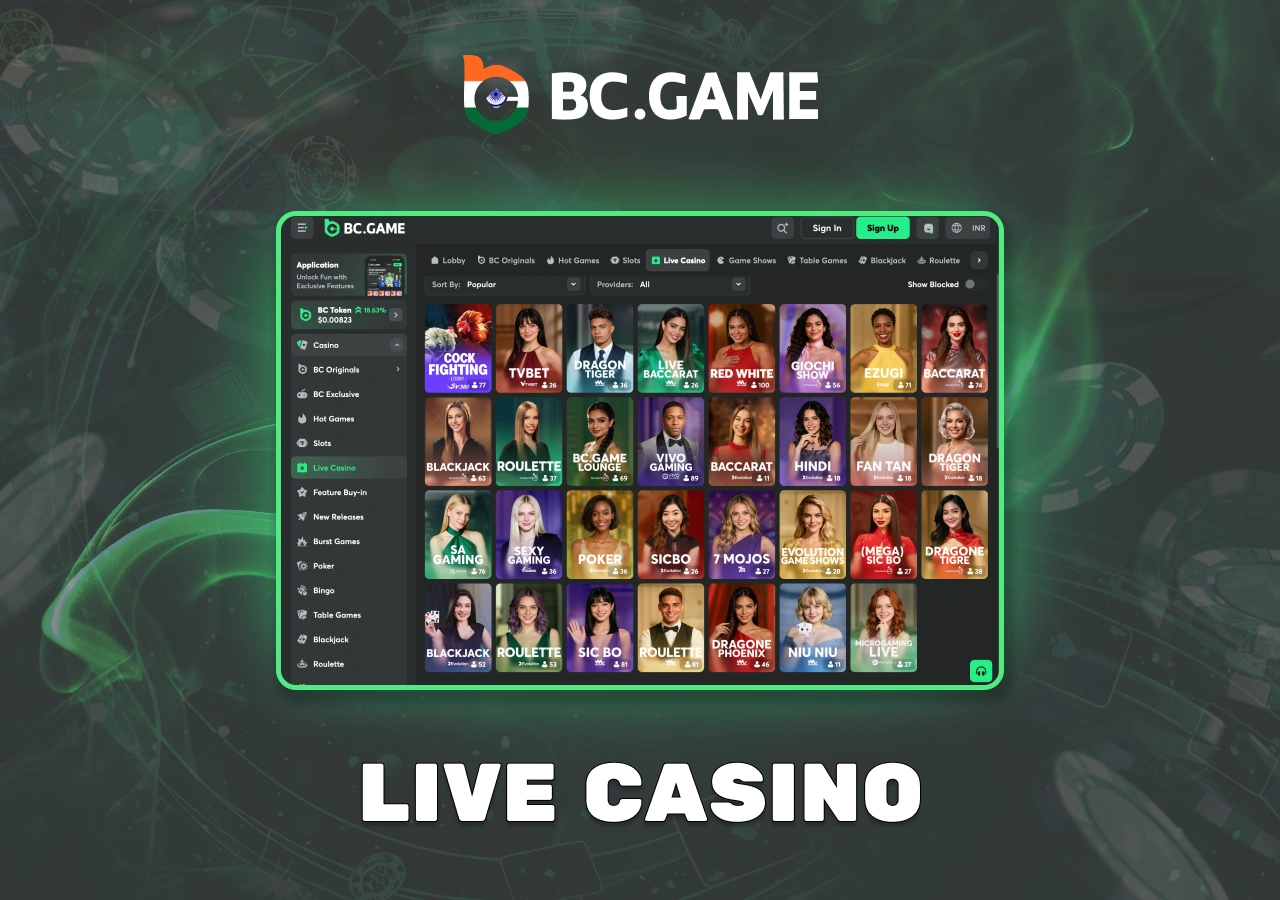 Description of features and benefits of real time casino